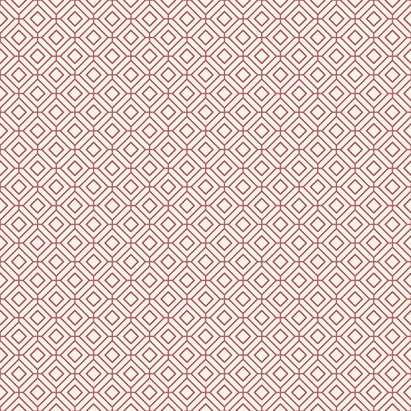 Papel pintado geométrico hexágonos de color rojo y blanco