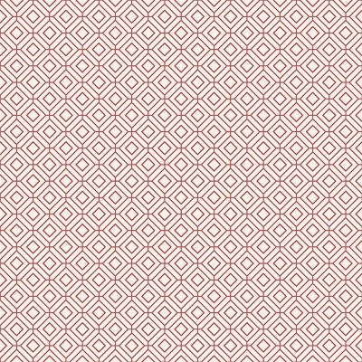 Papel de parede geométrico hexágonos cor vermelho e branco