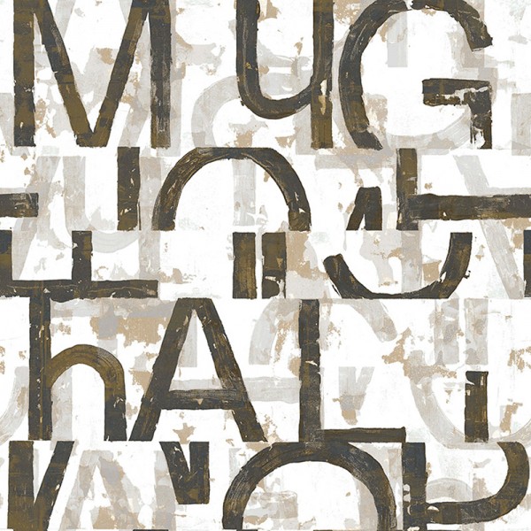 Papel de parede ABSTRACT TYPOGRAPHY 1616633