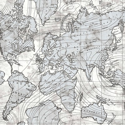 Papel de parede VINTAGE MAP 1616656