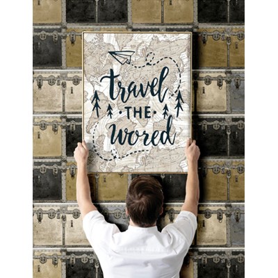 Paper pintat BAÜL RETRO 1616641 2