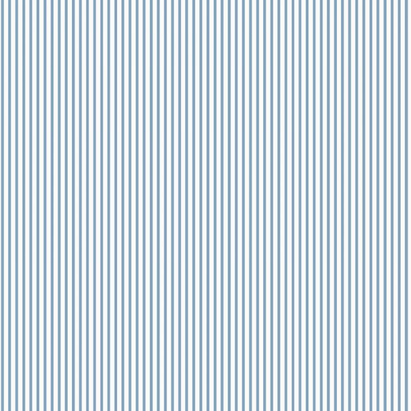 papel pintado con rayas finas de color azul con fondo blanco