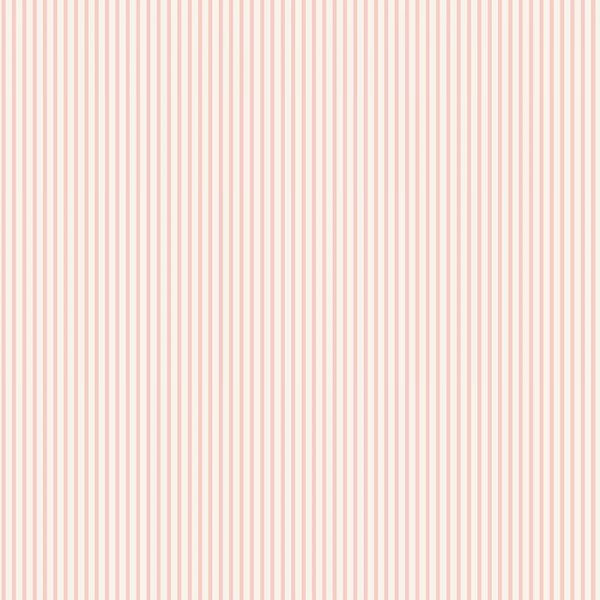 papel pintado con rayas finas de color rosa con fondo blanco.
