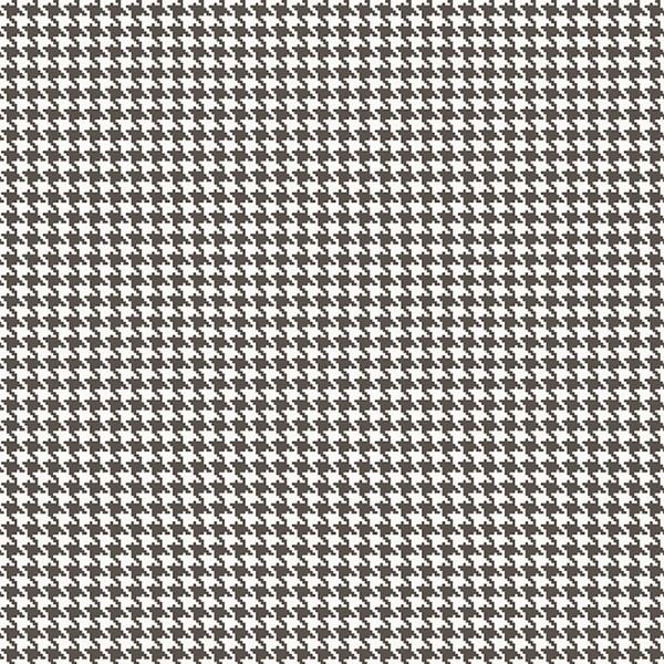 papel pintado con estampado de pata de gallo de color negro y blanco.