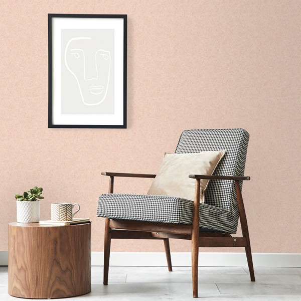 papel de parede com textura desgastada cor rosa.