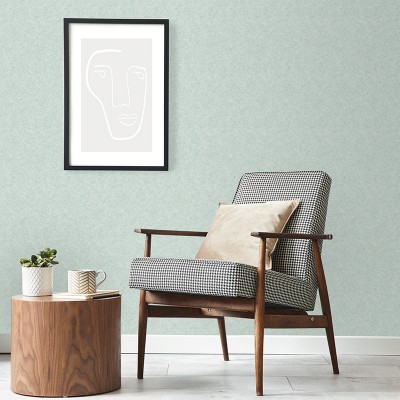 papel de parede com textura desgastada cor verde aqua 2