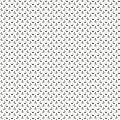 papel de parede com flor d elis cor preto e cinza escuro com fundo branco.