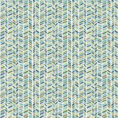 paper pintat estil ètnic amb espigues de color verd.