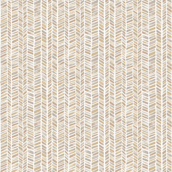 paper pintat estil ètnic amb espigues de color beix