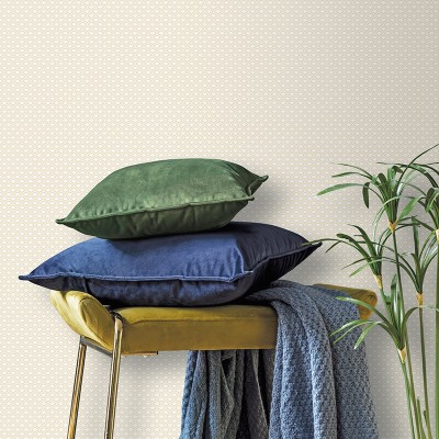 papel de parede com escamas cor creme. 2