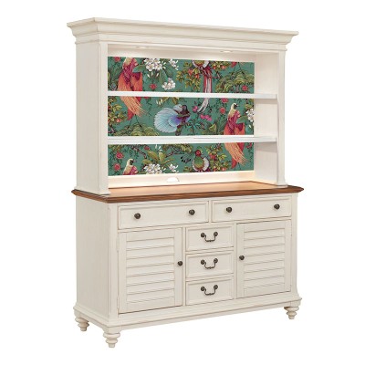 Paper pintat a metres ocells exòtics verds ML91401 Paper pintat a metres ocells exòtics verds ML91401