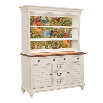 Papel de parede pássaros exóticos ocre ML91402 Papel de parede pássaros exóticos ocre ML91402