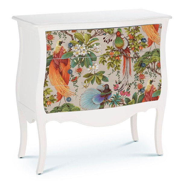 Papel pintado por metros con pájaros exóticos