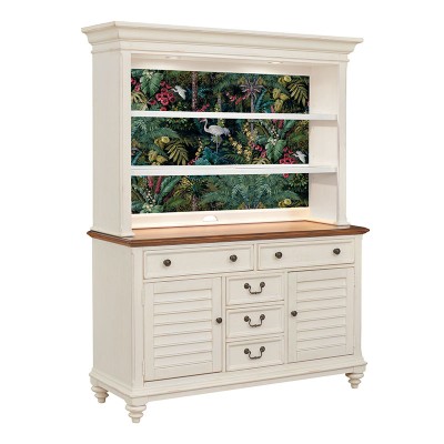 Paper pintat per metres tropical negre Paper pintat per metres tropical negre