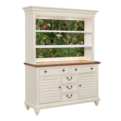 Papel de parede a metros tropical verde