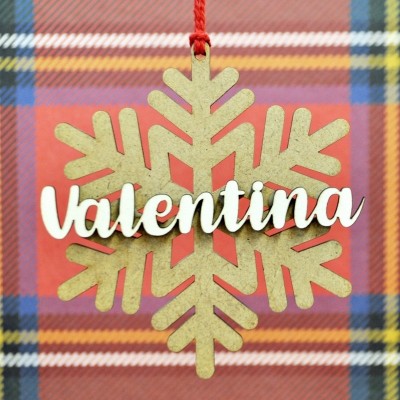 Adorno de navidad personalizado copo de nieve BN201 Adorno de navidad personalizado copo de nieve BN201