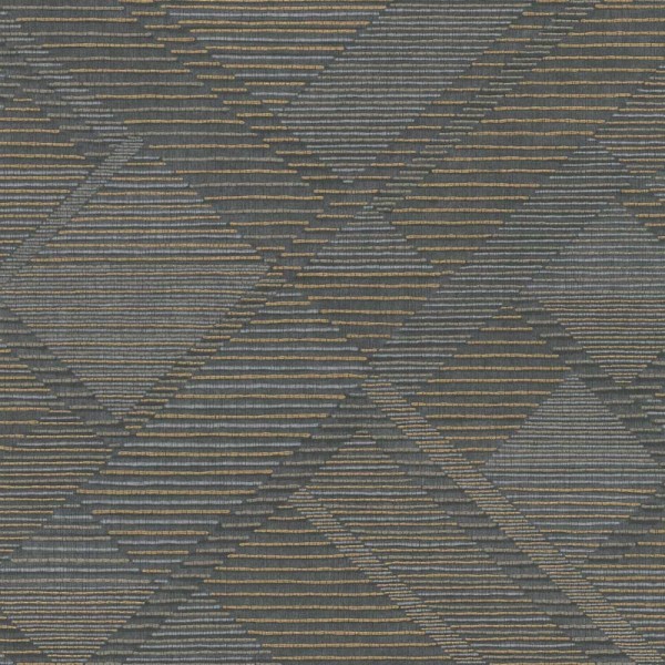 Paper pintat geomètric amb forma de zig zag de color negre i gris amb tonalitats daurades