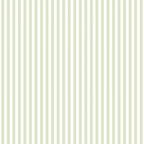 papel pintado rayas infantiles de color verde almendra