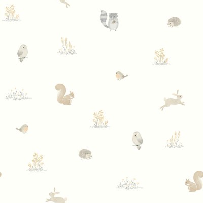 papel de parede com animais na floresta cor laranja papel de parede com animais na floresta cor laranja