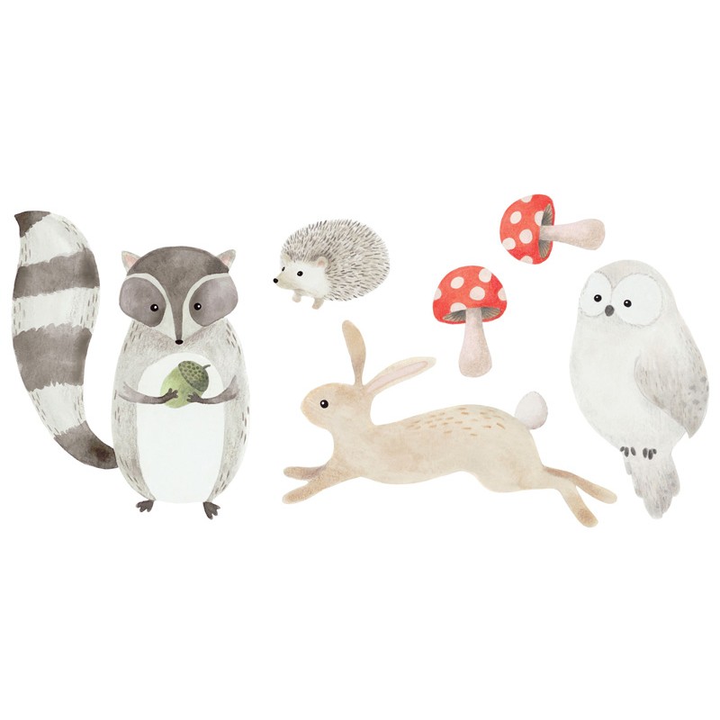 Sticker animales infantiles