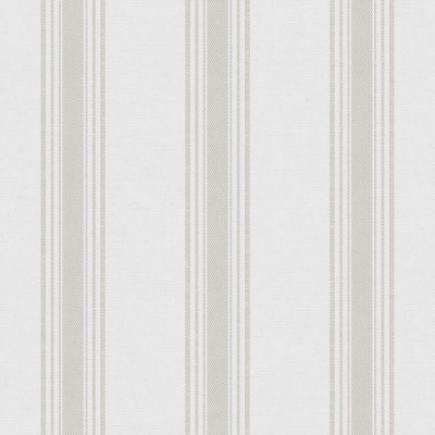 papel pintado rayas efecto tejido de color crema y beige