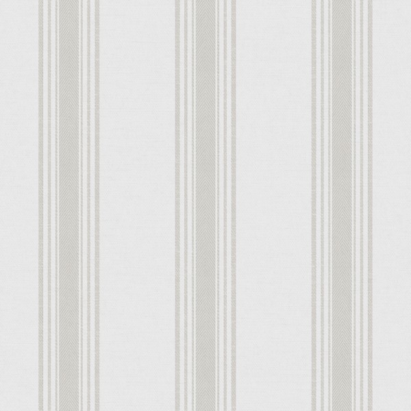 papel de parede riscas efeito tecido cor creme e bege
