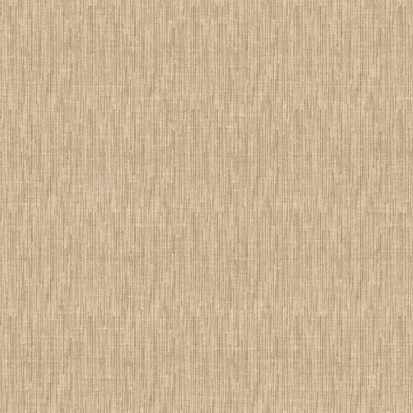 papel de parede liso com efeito de tecido que forma um padrão de listras suaves em 2 tons diferentes marrom e amarelo