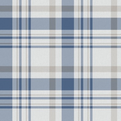 papel pintado con cuadros escoceses de color azul marino, beige y blanco grisáceo papel pintado con cuadros escoceses de color azul marino, beige y blanco grisáceo