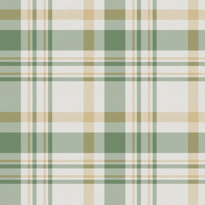 paper pintat amb quadres escocesos verd i ocre