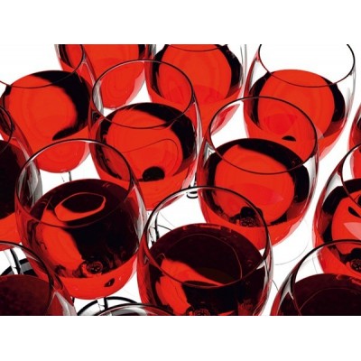 Fotomural WINE GLASS BIG FT 0081 Fotomural WINE GLASS BIG FT 0081