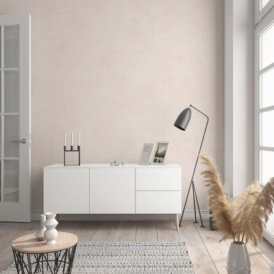 papel pintado liso textura de color beige arena. 2