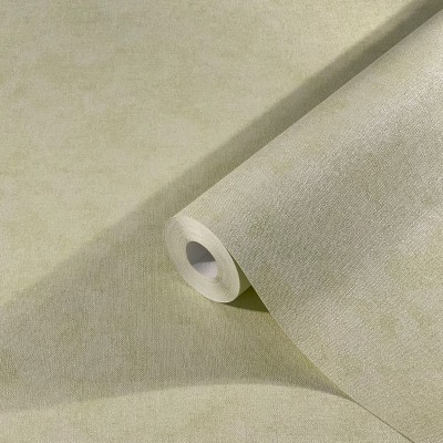 papel de parede texturizado suave em uma cor amarelo claro.