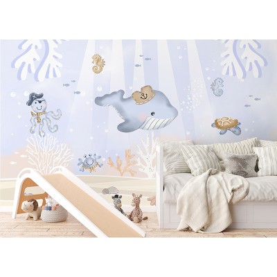 Mural Infantil Vida Marina VCVM-079