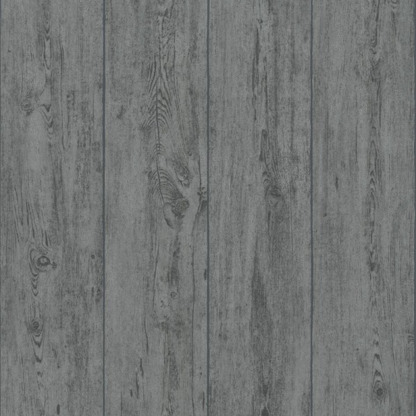papel de parede madeira cinza escuro com textura