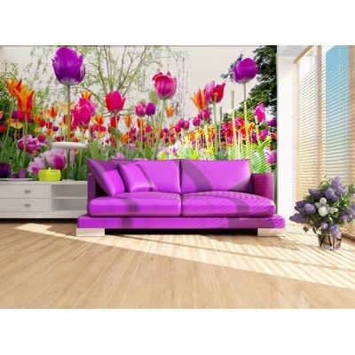 Fotomural TULIPS AND PEONY FT-0136 2