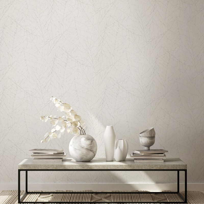 Papel pintado blanco luminosidad