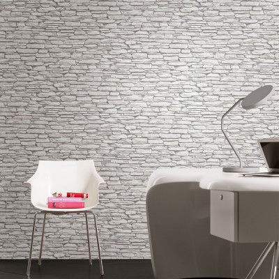 papel pintado piedra natural