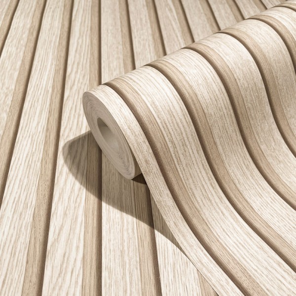 papel pintado listones de madera beige papel pintado listones de madera beige