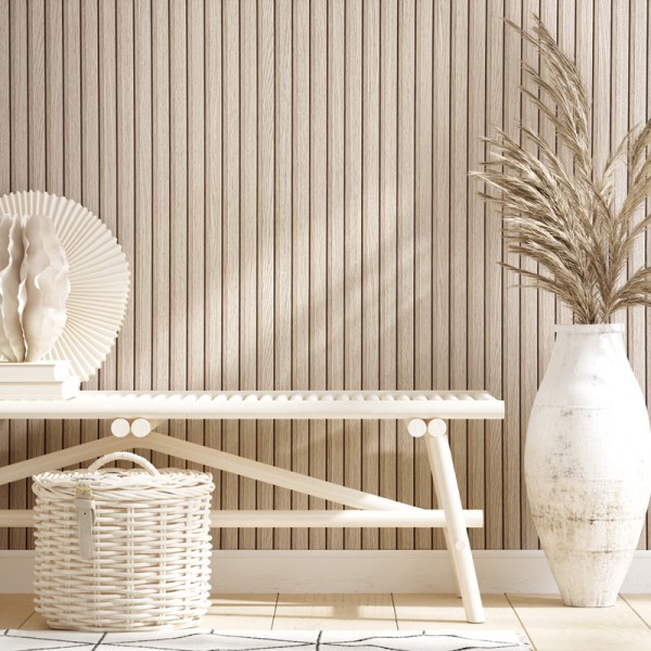 papel pintado listones de madera beige papel pintado listones de madera beige