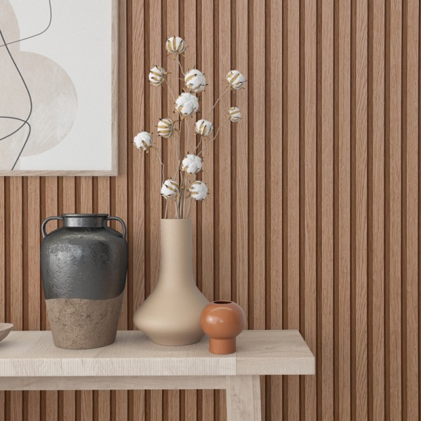 Papel de parede ripas de madeira marrom Papel de parede ripas de madeira marrom