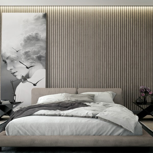 papel pintado listones de madera gris oscura papel pintado listones de madera gris oscura