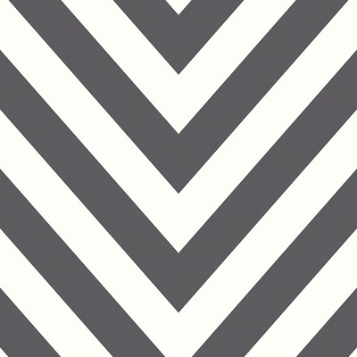 papel de parede riscas chevron em cor preto e branco