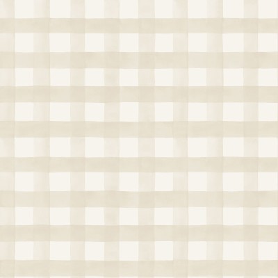 papel pintado cuadros escoceses beige