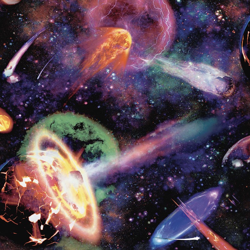 Papel de Parede Cosmos e Galáxias - Cole Decore
