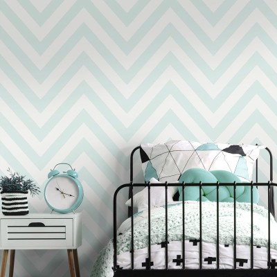 papel pintado rayas chevron verde agua y blanco papel pintado rayas chevron verde agua y blanco