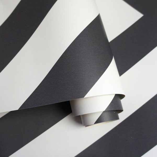 paper pintat ratlles chevron negres i blanques