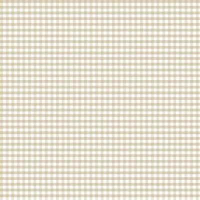 papel pintado cuadros vichy beige
