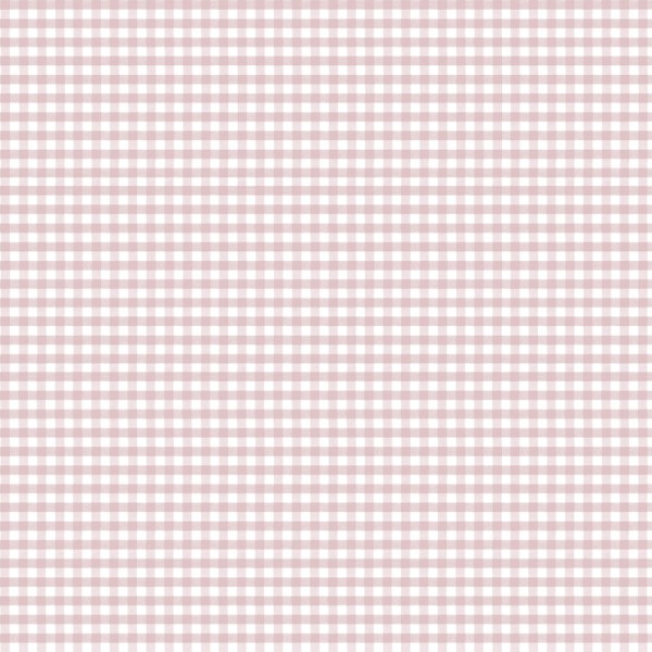 Papel pintado cuadros vichy rosa