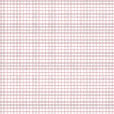 Papel pintado cuadros vichy rosa