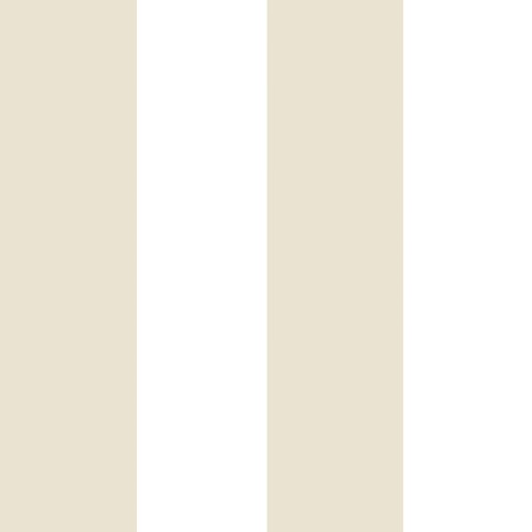 Papel pintado rayas anchas beige